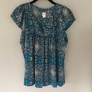 Gap Paisley Top